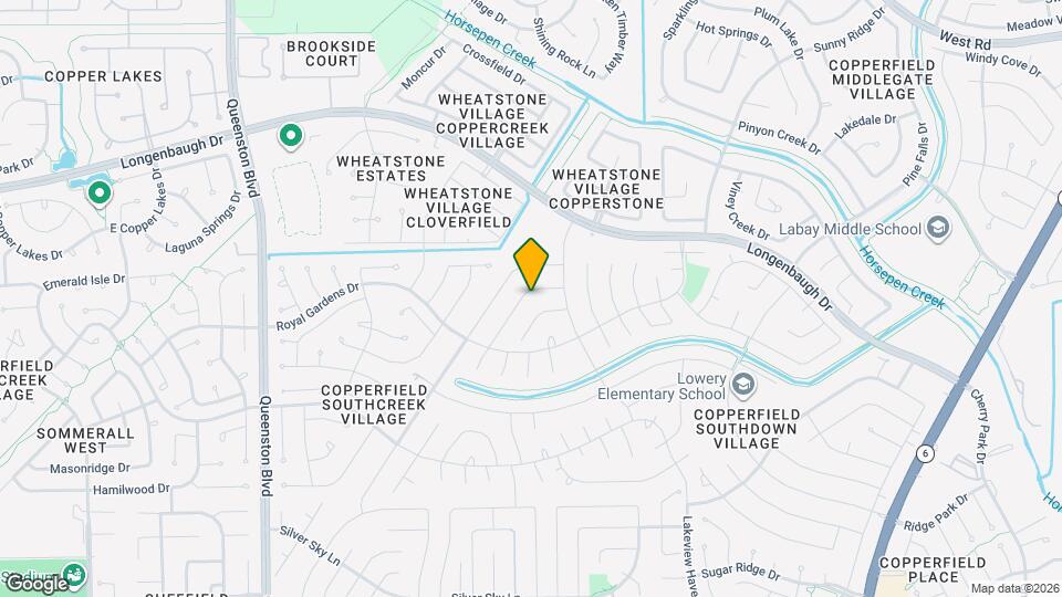 7918 Hidden Oaks Ln Map and Location Details