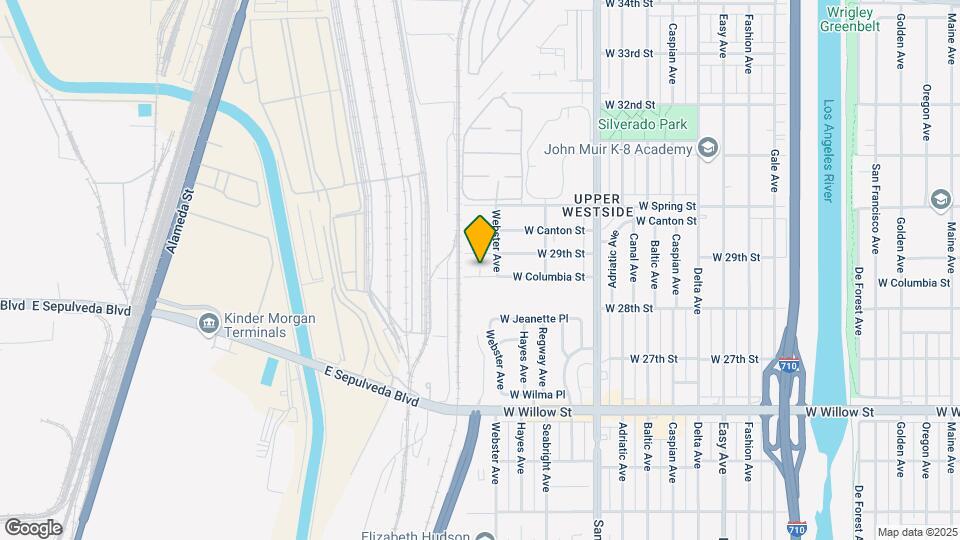 2123 W Columbia St Map and Location Details