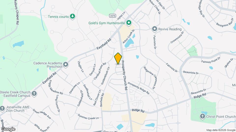 10439 Benfield Rd Map and Location Details