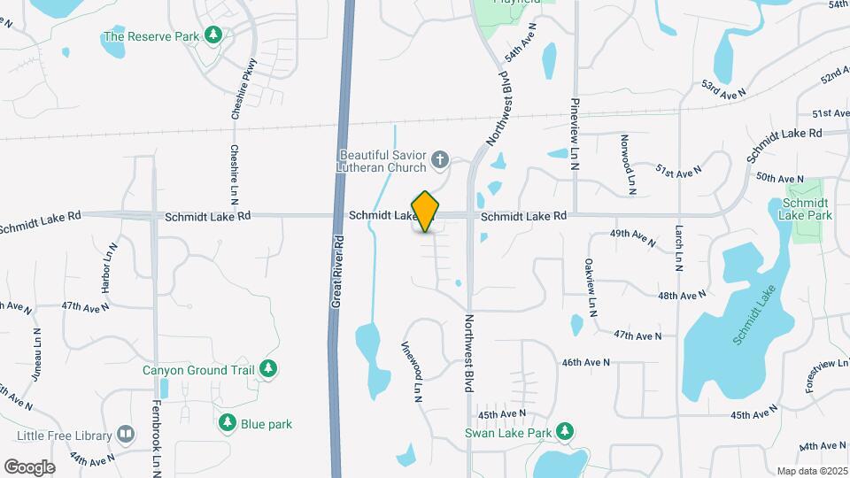 4845 Underwood Ln N Map and Location Details