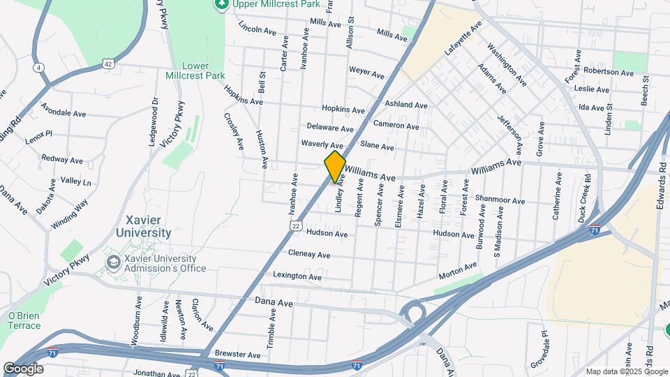 3935 Lindley Ave Map and Location Details