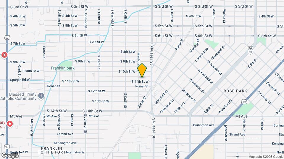 1548 S 11th St Mapa y Detalles de la Ubicación