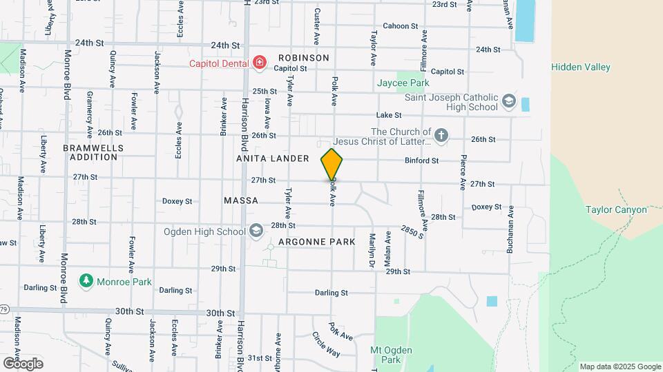 2705 Polk Ave, Unit 2 Map and Location Details