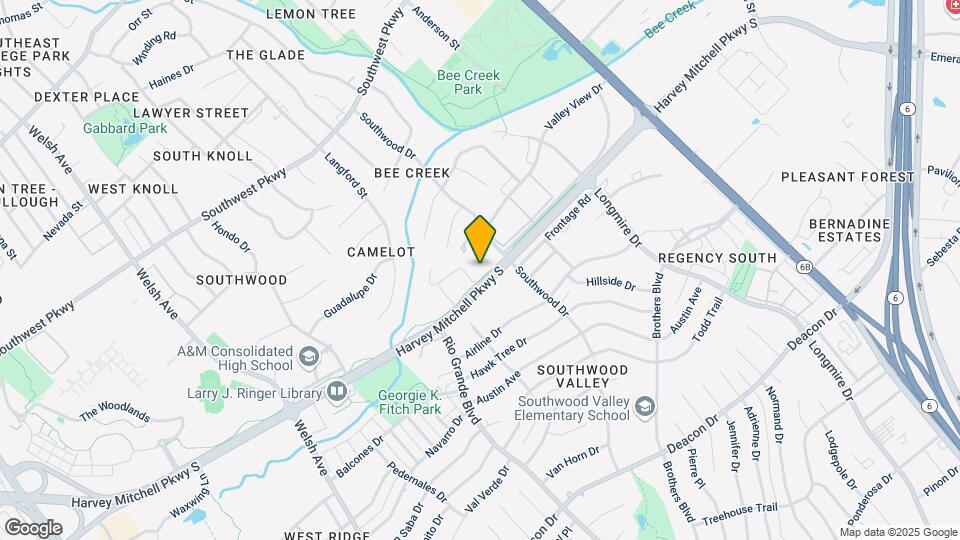 2023 Harvey Mitchell Pkwy S, Unit 2 Map and Location Details
