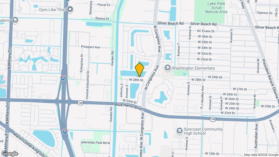 2630 W 28th St Map and Location Details
