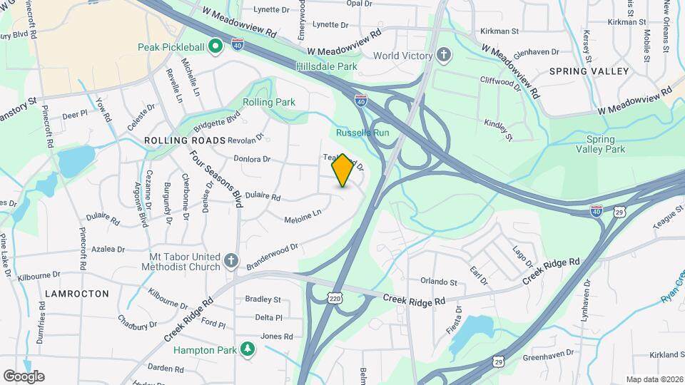 2204 Dulaire Rd, Unit 4 Map and Location Details