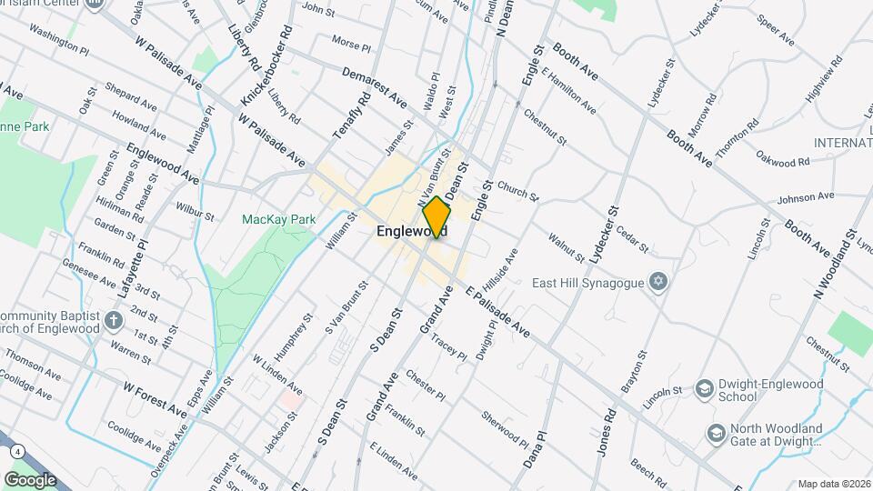 11 N Dean St Map and Location Details