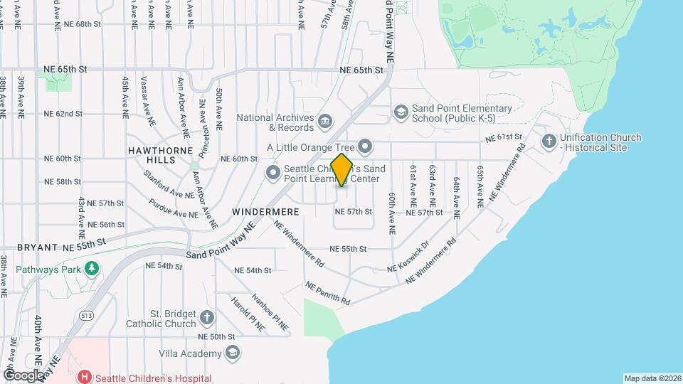 5816 57th Ave NE Map and Location Details