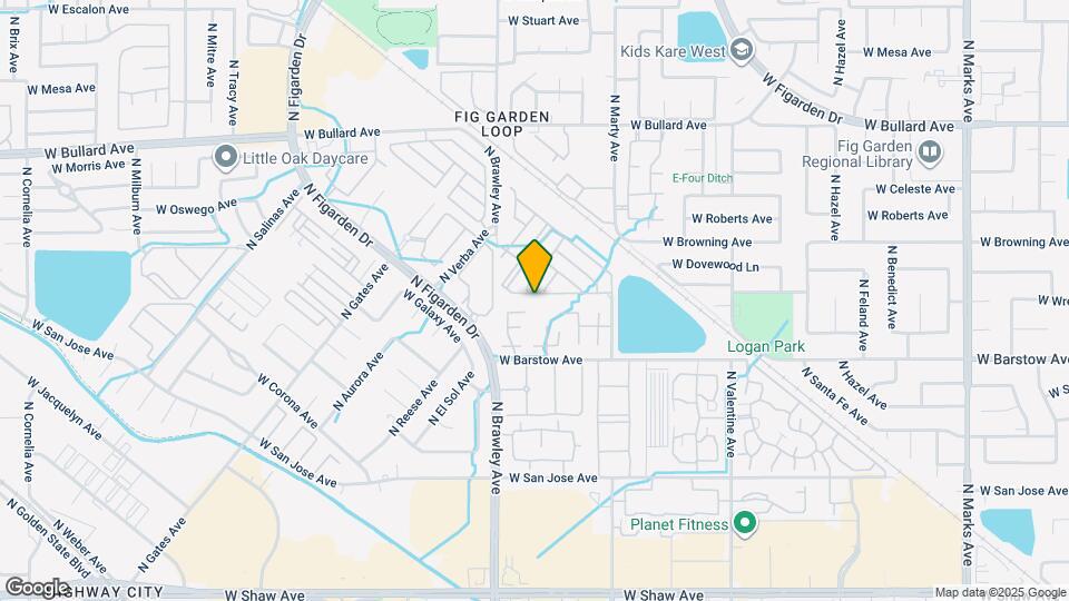 3711 W Pomegranate Ln Map and Location Details