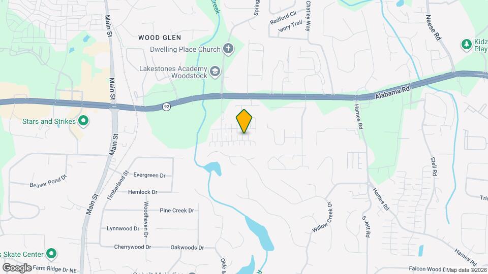 709 Bedford Ct Map and Location Details