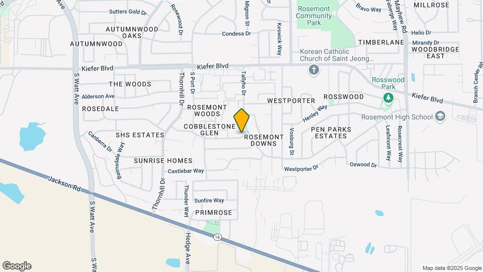 9151 Newhall Dr Map and Location Details