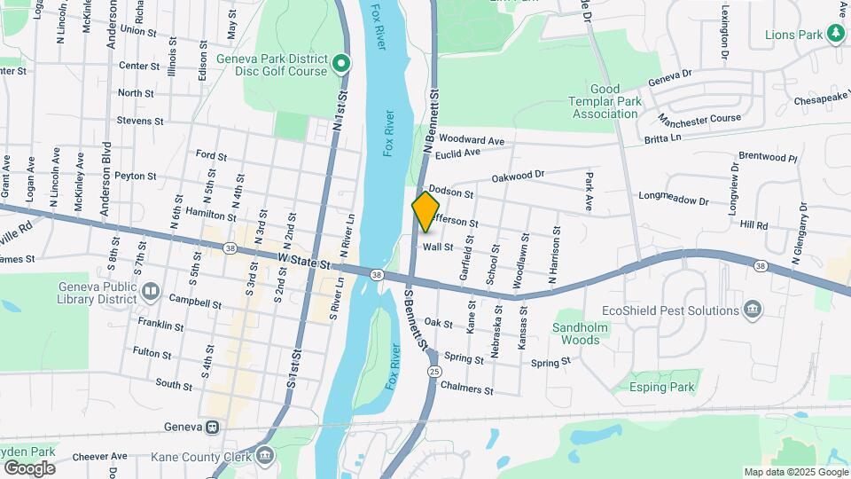 103 N Bennett St Map and Location Details