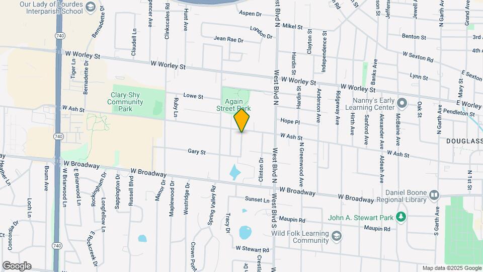 121 Redwood Rd Map and Location Details