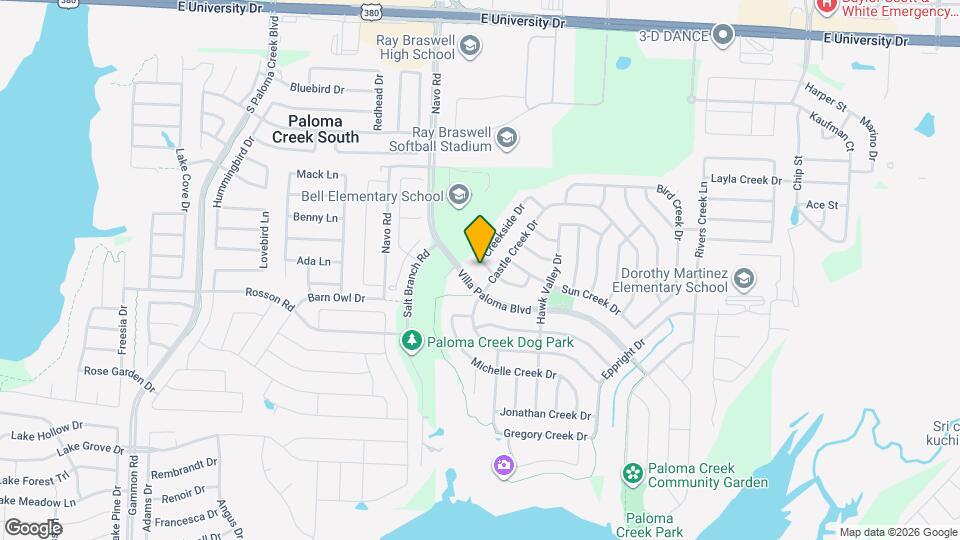 2008 Jasmine Valley Drive Map and Location Details