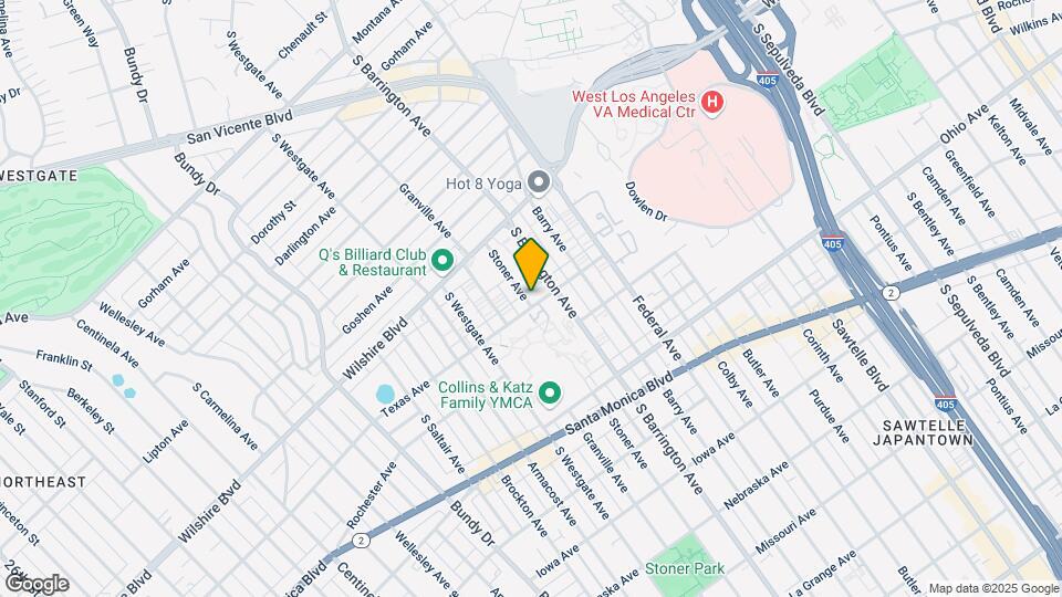 11727 Texas Ave Map and Location Details