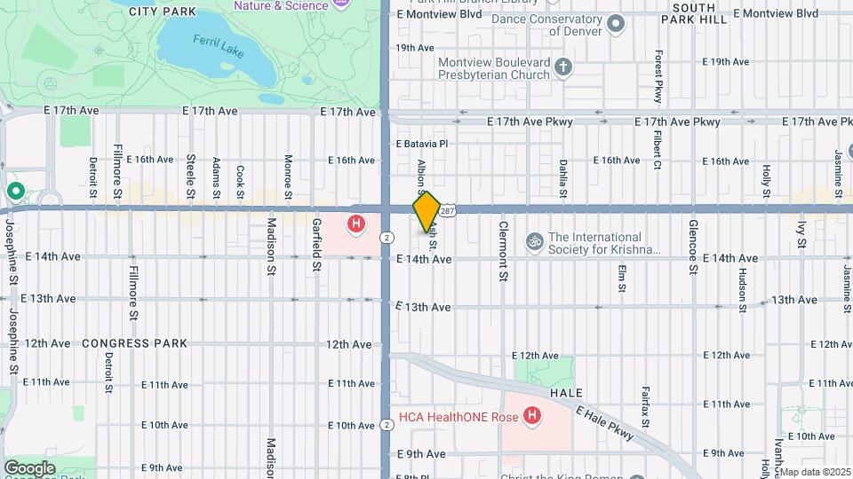 1437 Ash St. Map and Location Details