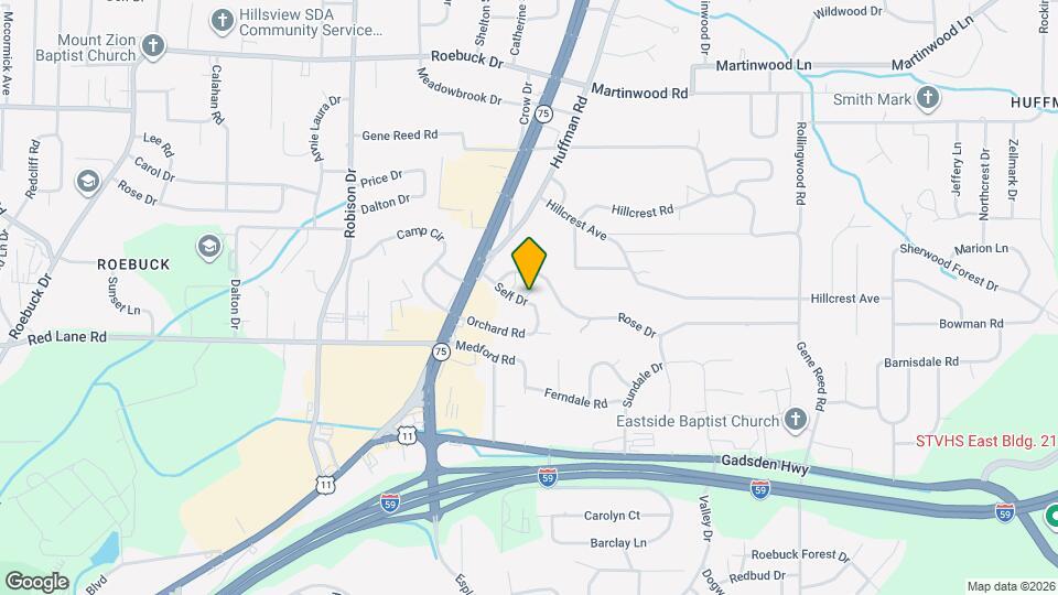 724 Self Dr Map and Location Details