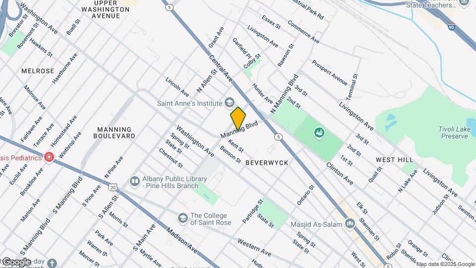 409 Manning Blvd, Unit 1st floor Map and Location Details