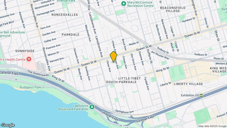 Bonar Parkdale Place Map and Location Details