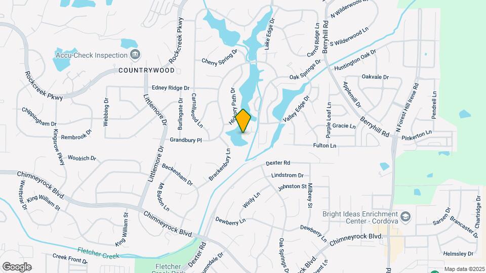 8820 Fletchers Fork Ct Map and Location Details