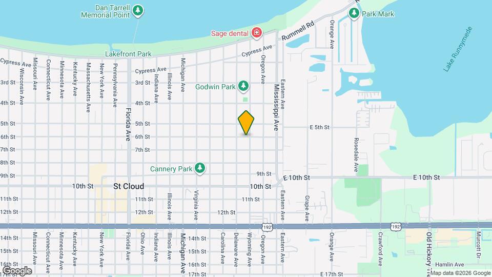 201 6th St Map and Location Details