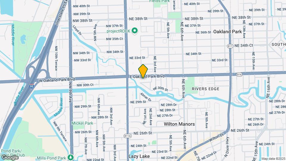 109 NE 30th Ct Map and Location Details