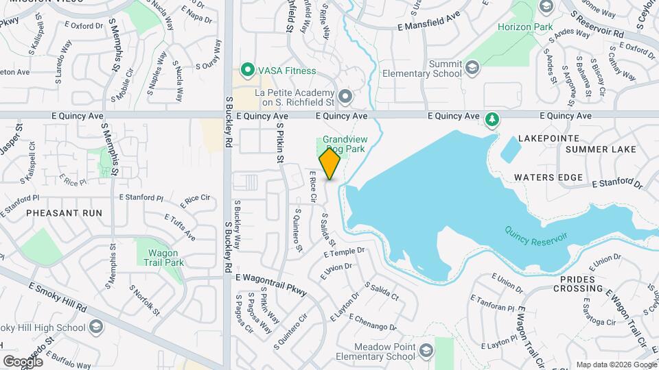 17467 E Rice Cir Map and Location Details