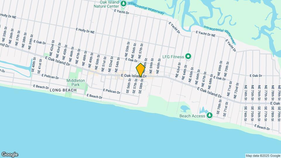 5721 E Oak Island Dr-Unit -3 Mapa y Detalles de la Ubicación