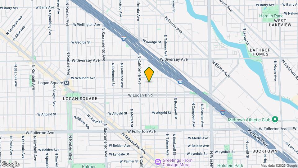 2643 N Fairfield Ave, Unit 2641-2 Mapa y Detalles de la Ubicación