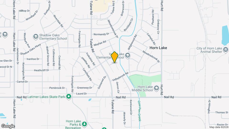 2975 Fairlane Dr Map and Location Details