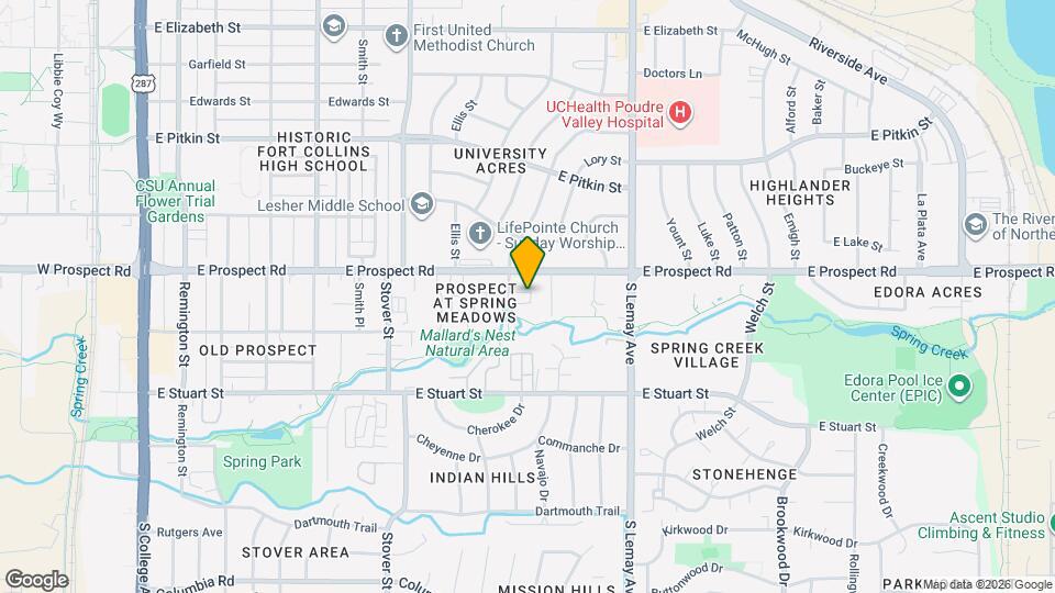 833 Apex Dr Map and Location Details