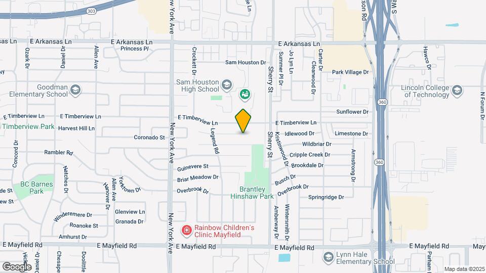 2104 Green Apple Ln Map and Location Details