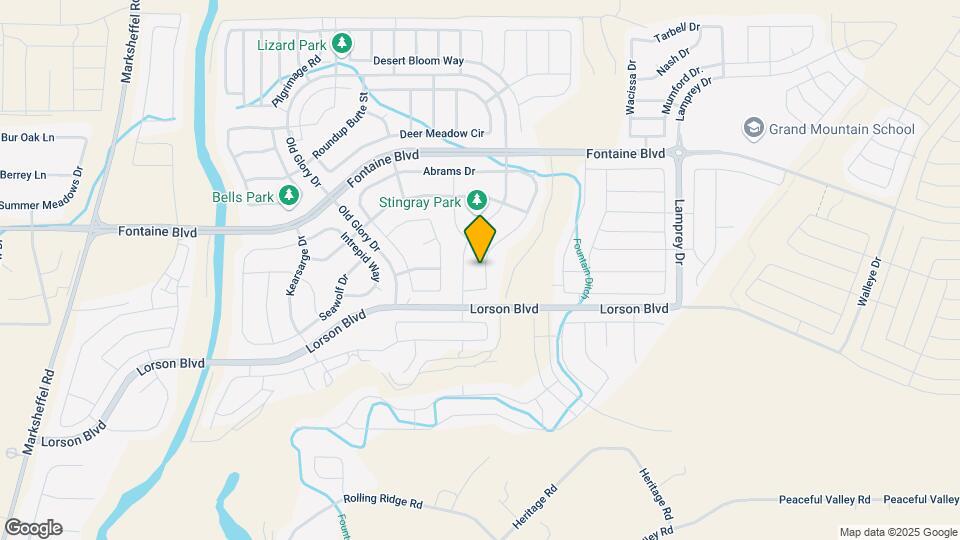 10675 Abrams Dr Map and Location Details