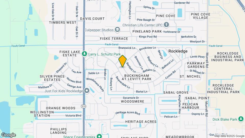 955 Beechfern Ln Map and Location Details
