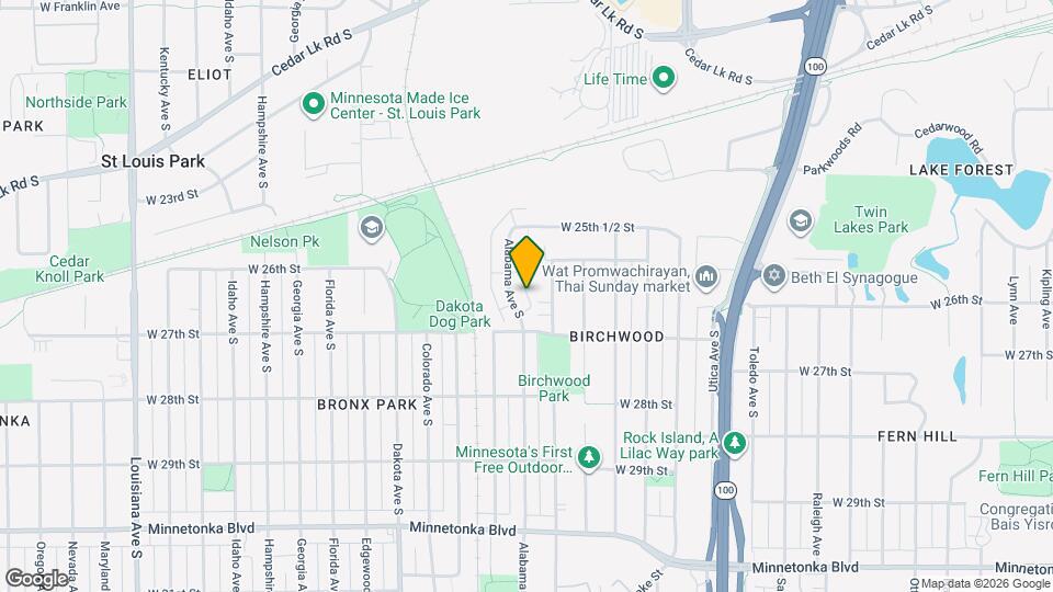 2639 Alabama Ave S Map and Location Details