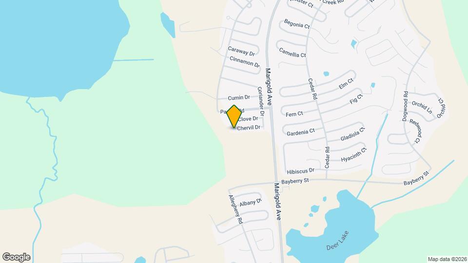 1211 Chervil Dr Map and Location Details