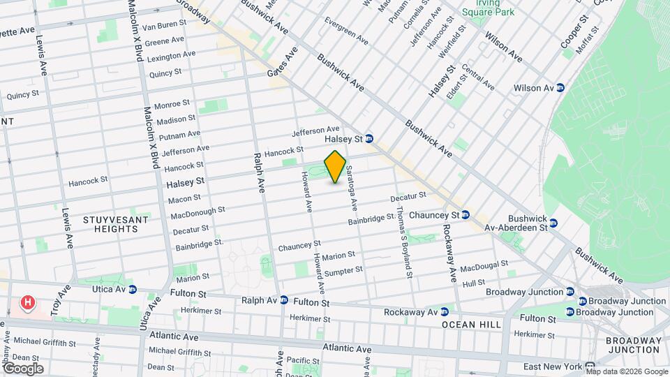 693 Macdonough St Map and Location Details