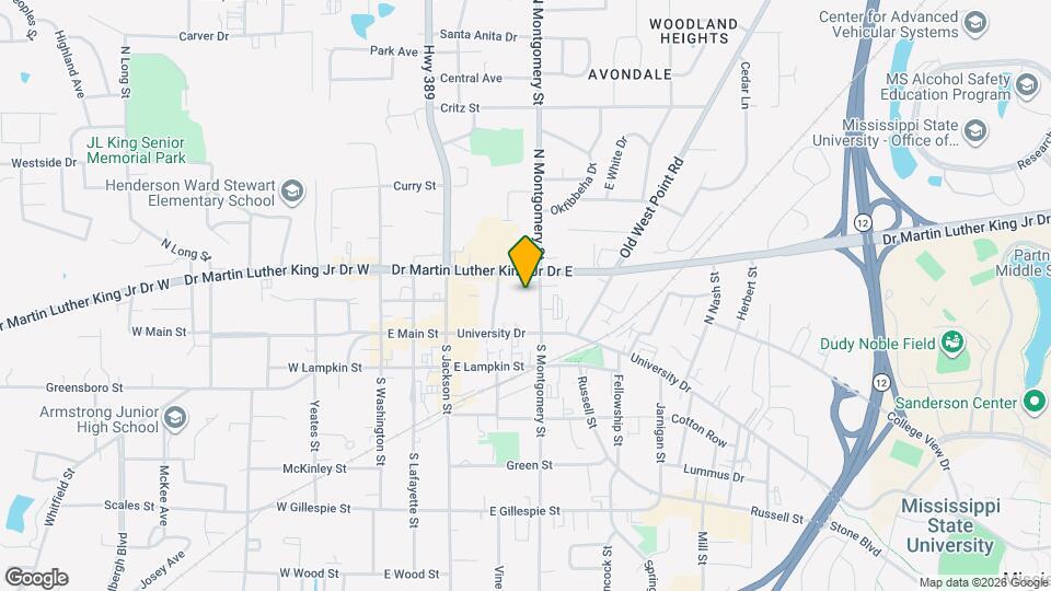 115 N Montgomery St Map and Location Details