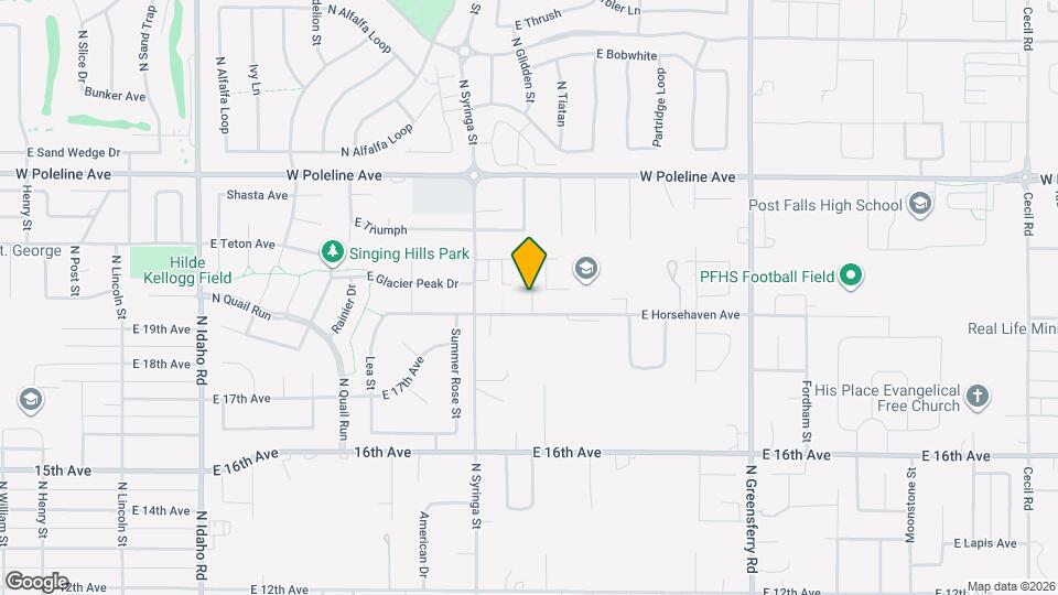 1959 N Travis Ln Mapa y Detalles de la Ubicación