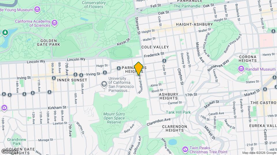 15 Woodland Ave, Unit Top unit Map and Location Details