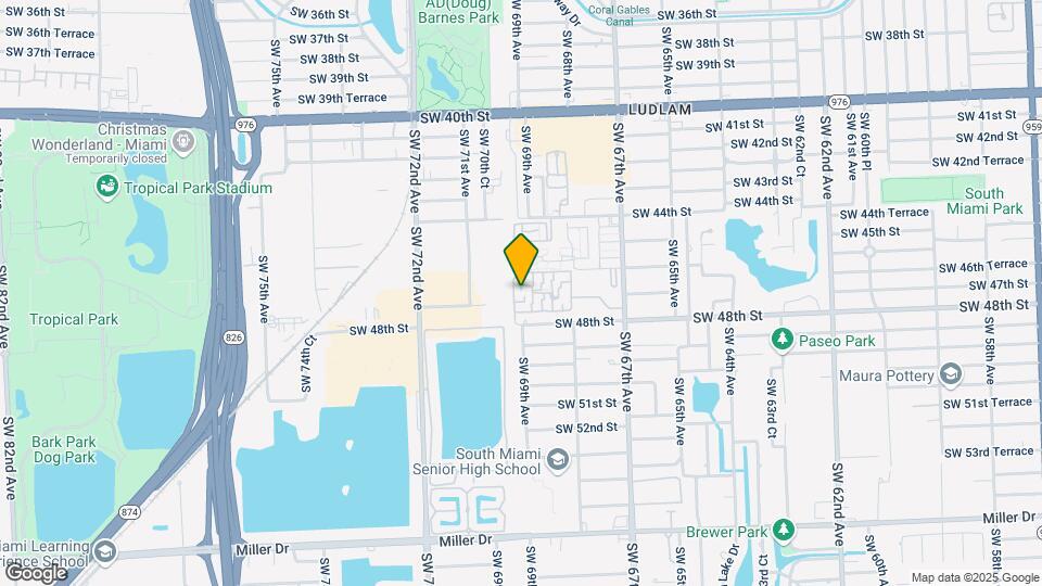 4718 SW 67th Ave Map and Location Details
