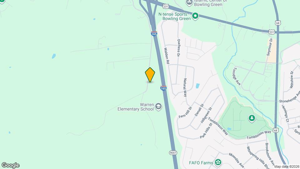 968 Brookwood Dr Map and Location Details