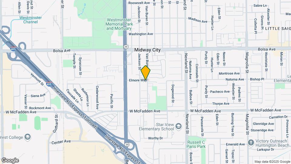 15251 Van Buren St Mapa y Detalles de la Ubicación