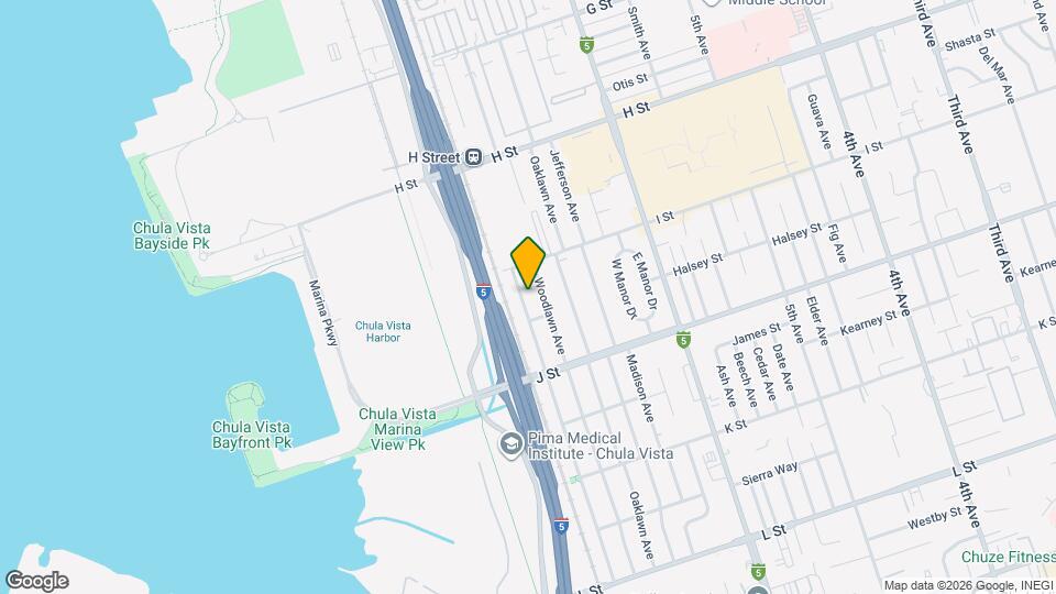 631 Colorado Ave Map and Location Details