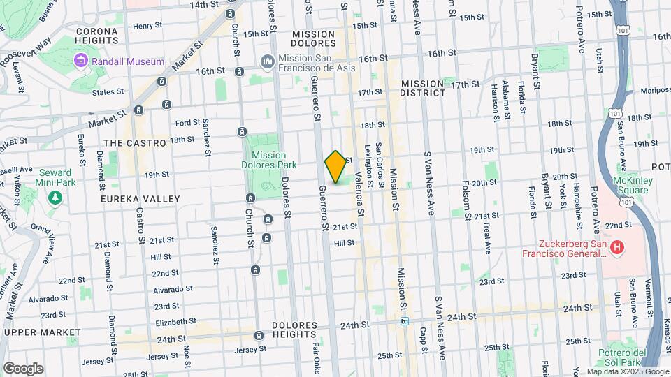 3660 20th St Map and Location Details