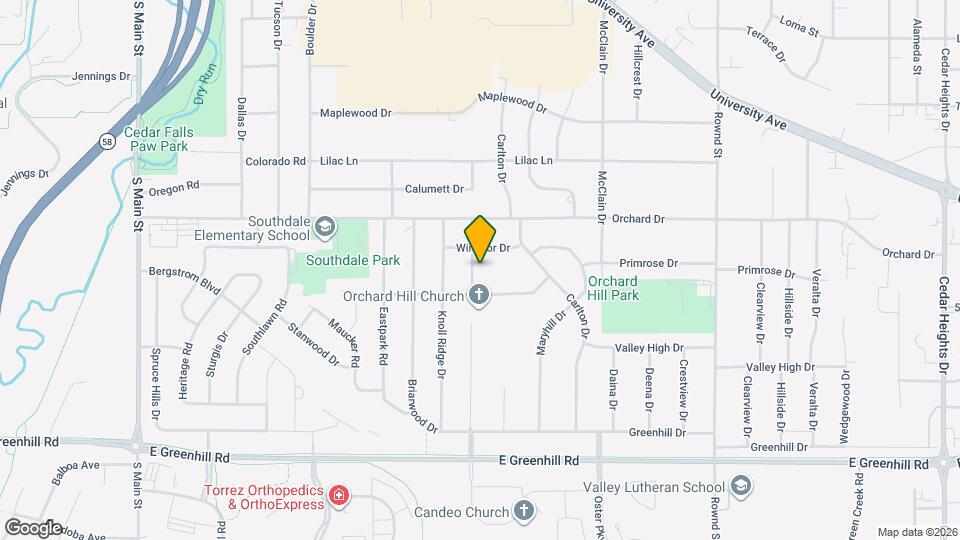 3722 Laurinda Dr Map and Location Details