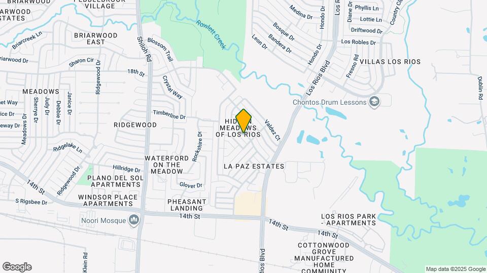 3924 Coronado Dr Map and Location Details