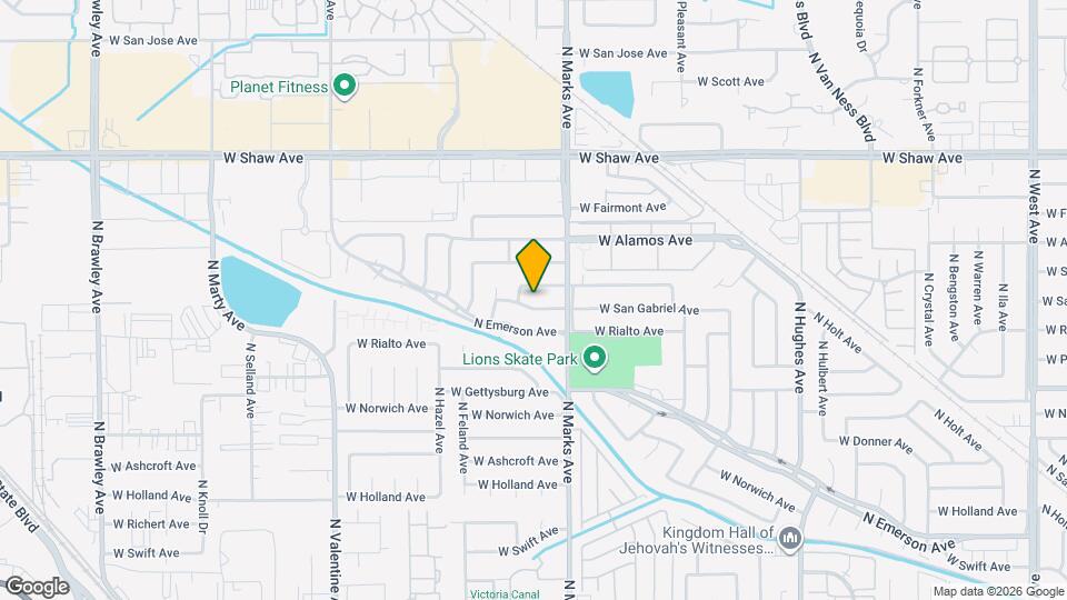 3058 W San Gabriel Ave Map and Location Details