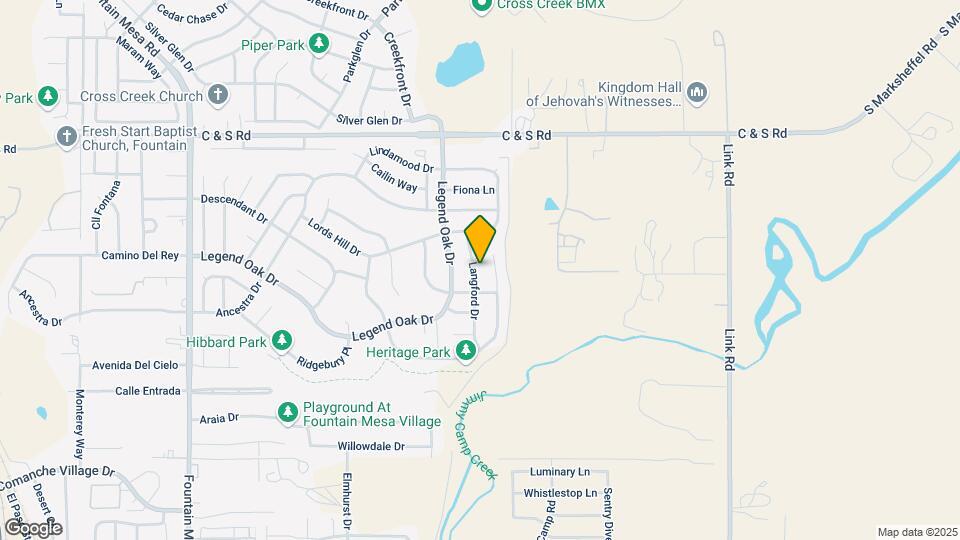 8751 Langford Dr Map and Location Details