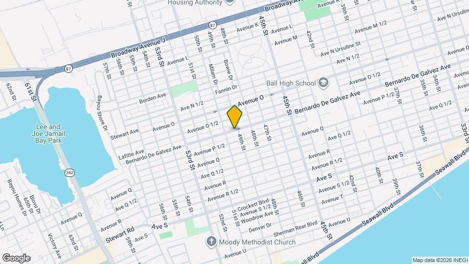 4905 Bernardo De Galvez Ave Map and Location Details